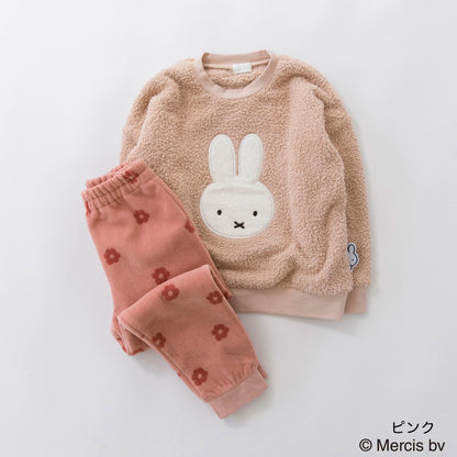 日本童裝 Branshes x Miffy 睡衣 80-130cm 女童款 冬季 睡衣系列