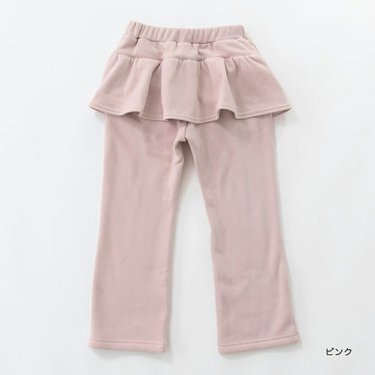 日本童裝 Branshes 抓毛裙連褲 80-130cm 女童款 冬季 PANTS