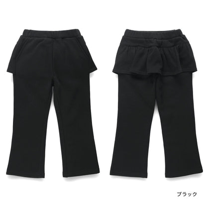 日本童裝 Branshes 抓毛裙連褲 80-130cm 女童款 冬季 PANTS