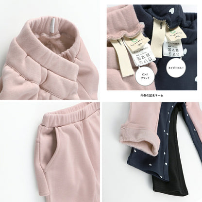 日本童裝 Branshes 抓毛裙連褲 80-130cm 女童款 冬季 PANTS