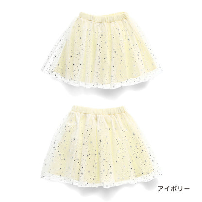 日本童裝 Branshes 網紗短裙 95-135cm 女童款 冬季 SKIRTS