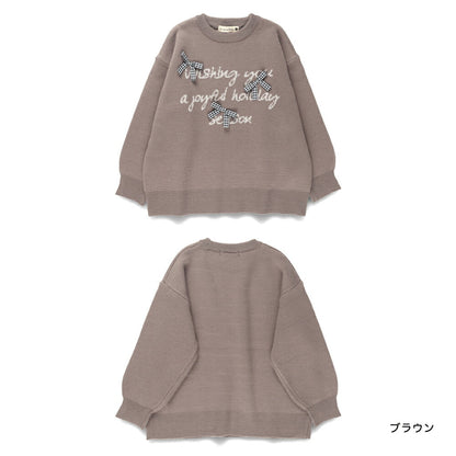 日本童裝 Branshes 針織毛衣 95-150cm 女童款 冬季 TOPS