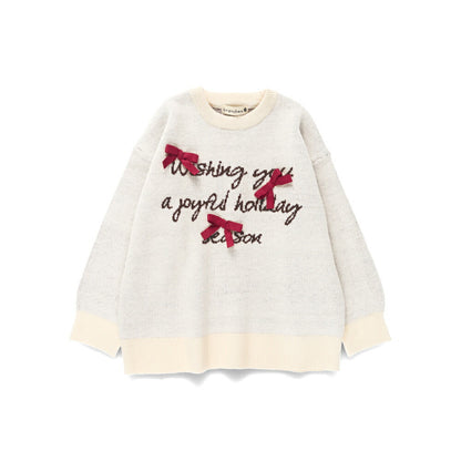 日本童裝 Branshes 針織毛衣 95-150cm 女童款 冬季 TOPS