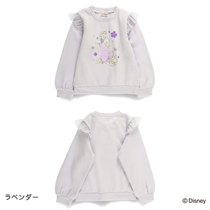 日本童裝 Branshes x Disney 公主紗袖衛衣 90-130cm 女童款 冬季 TOPS