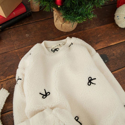 日本童裝 Branshes 毛毛衛衣 80-150cm 女童款 冬季 TOPS