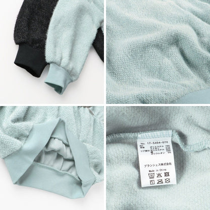 日本童裝 Branshes x Ou? by EDWIN 毛毛衛衣 90-150cm 女童款 冬季 TOPS