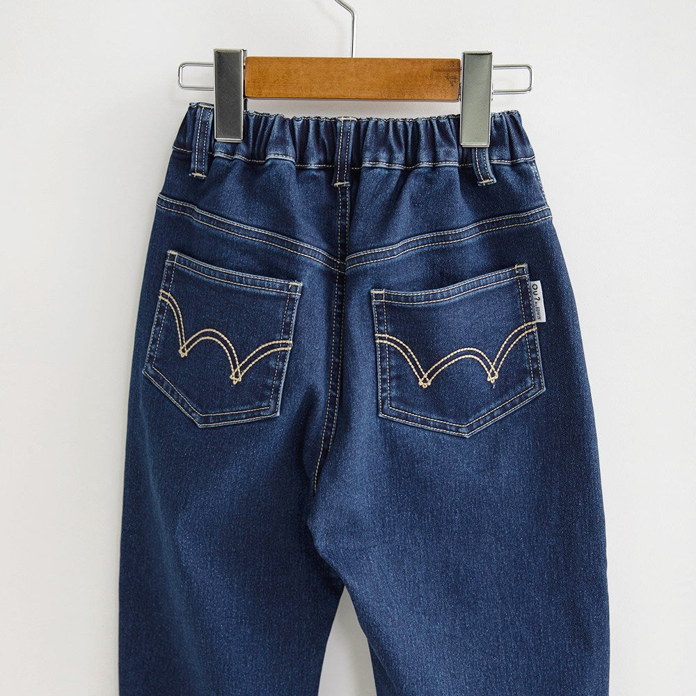 日本童裝 Branshes x Ou? by EDWIN 抓毛牛仔褲 90-150cm 男童款/女童款 冬季 PANTS