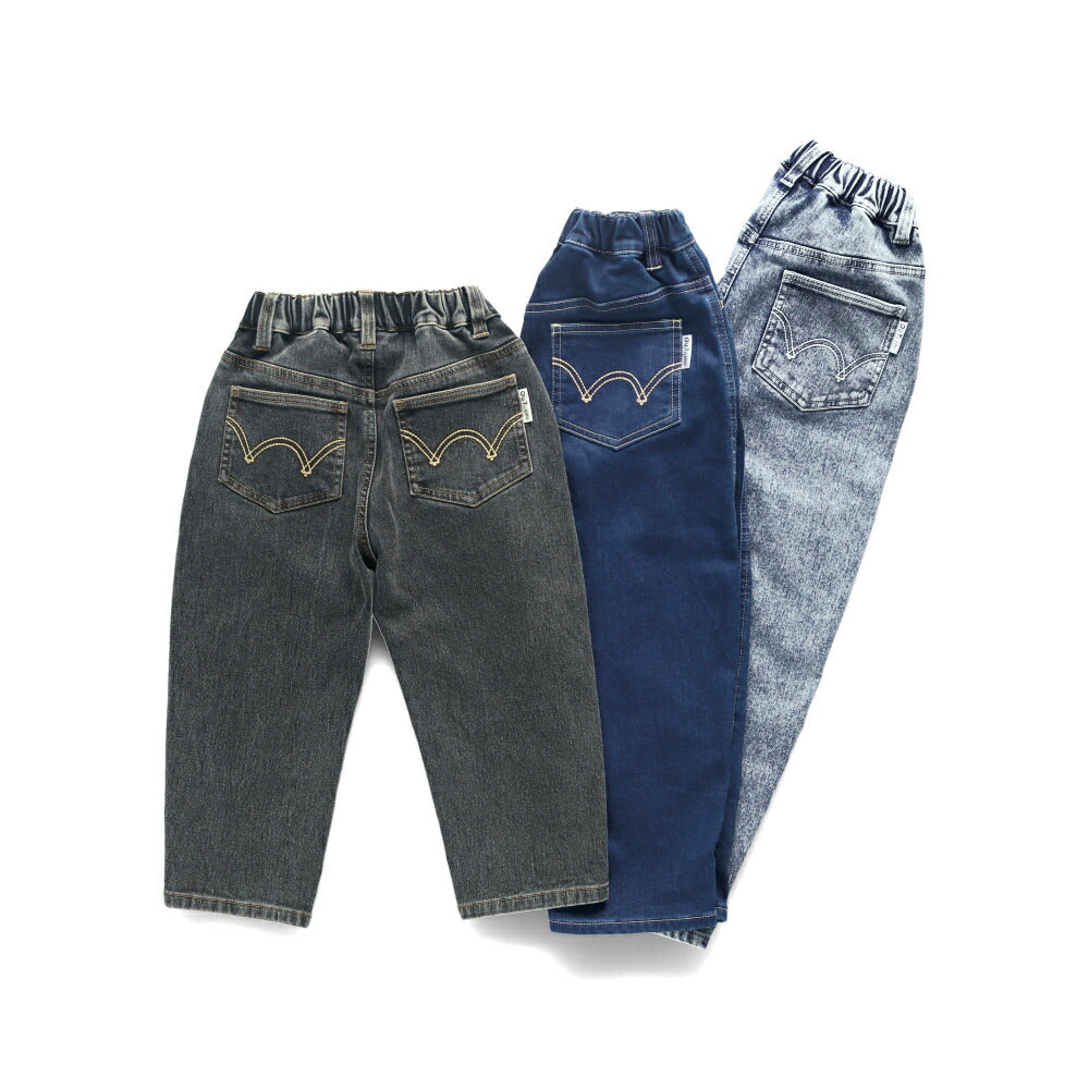 日本童裝 Branshes x Ou? by EDWIN 抓毛牛仔褲 90-150cm 男童款/女童款 冬季 PANTS