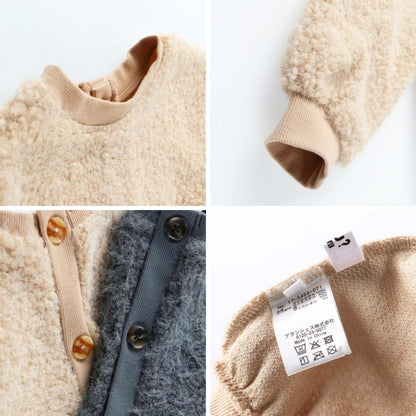 日本童裝 Branshes x Ou? by EDWIN 2Way 前後兩著 毛毛外套 90-150cm 男童款/女童款 冬季 OUTERWEAR