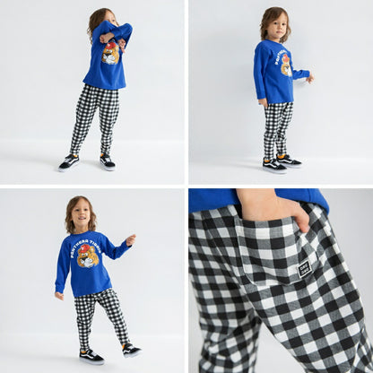 日本童裝 Branshes 彈力休閒褲 90-130cm 男童款/女童款 冬季 PANTS