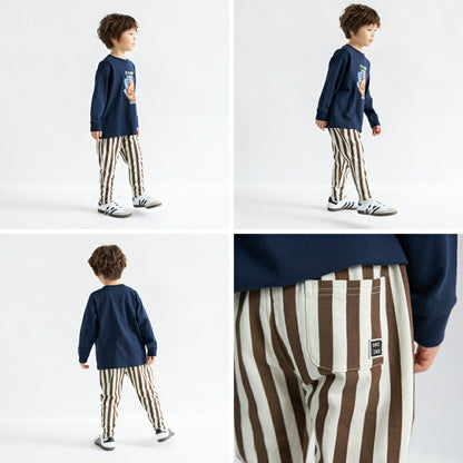 日本童裝 Branshes 彈力休閒褲 90-130cm 男童款/女童款 冬季 PANTS