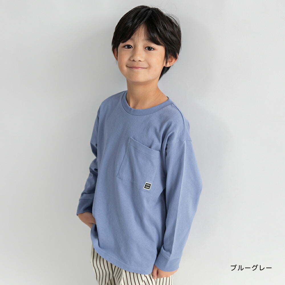 日本童裝 Branshes 口袋休閒上衣 100-160cm 男童款/女童款 冬季 TOPS