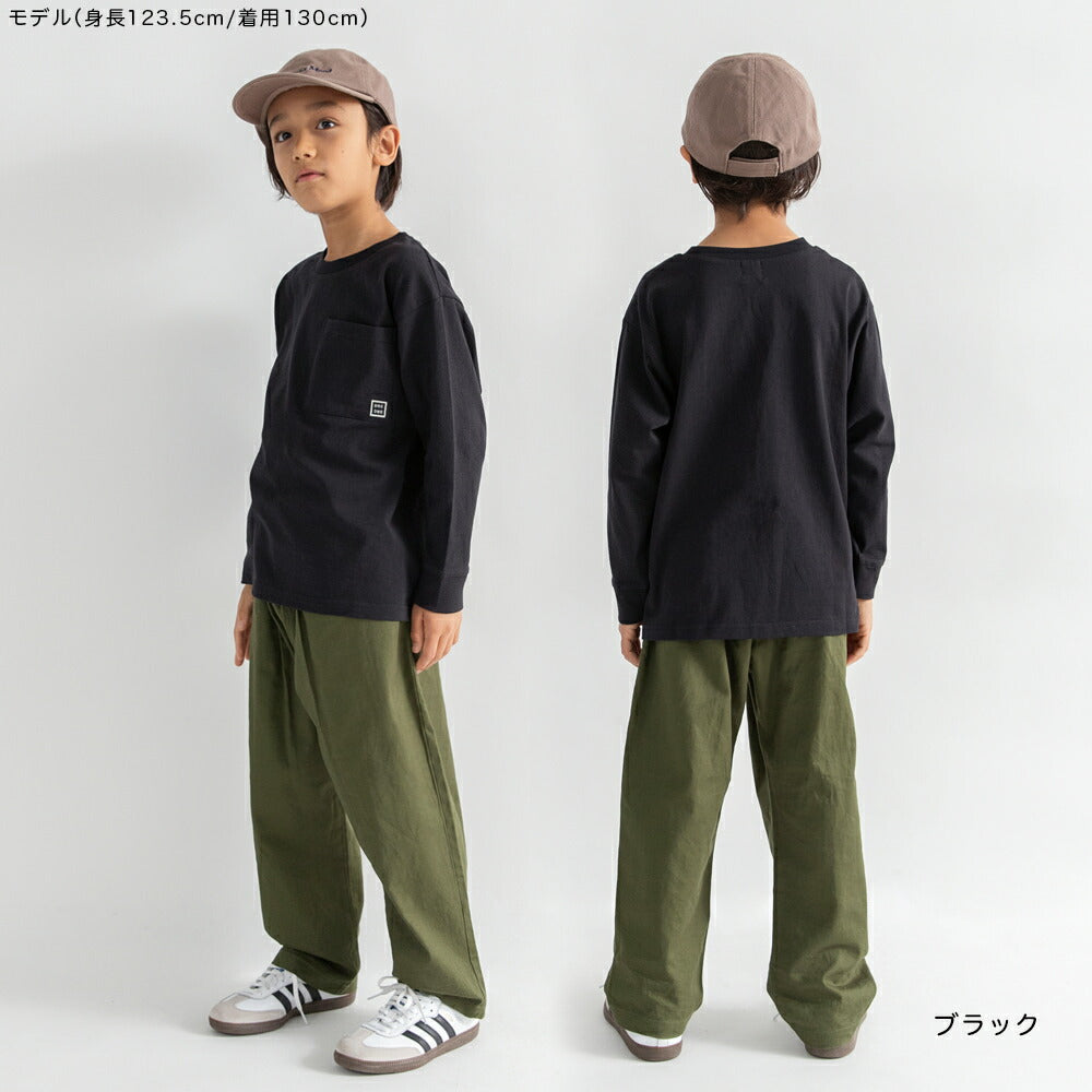 日本童裝 Branshes 口袋休閒上衣 100-160cm 男童款/女童款 冬季 TOPS