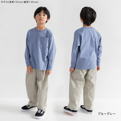 日本童裝 Branshes 口袋休閒上衣 100-160cm 男童款/女童款 冬季 TOPS