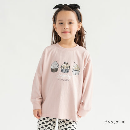 日本童裝 Branshes 休閒上衣 100-160cm 女童款 冬季 TOPS