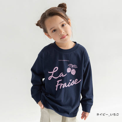 日本童裝 Branshes 休閒上衣 100-160cm 女童款 冬季 TOPS