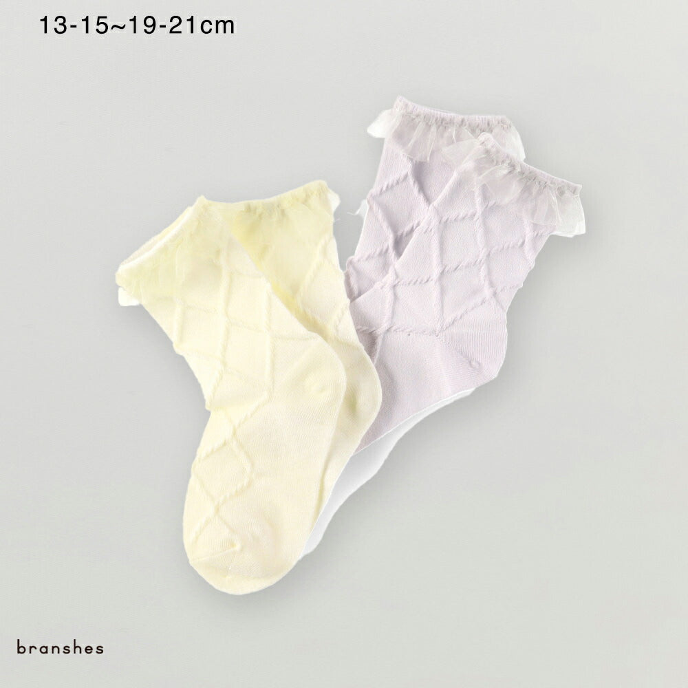 日本直送 Branshes 襪一對 13-21cm 襪系列