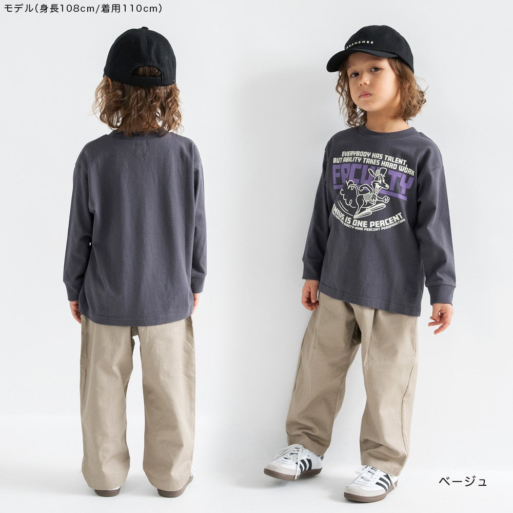 日本童裝 Branshes 寬鬆長褲 100-150cm 男童款 冬季 PANTS