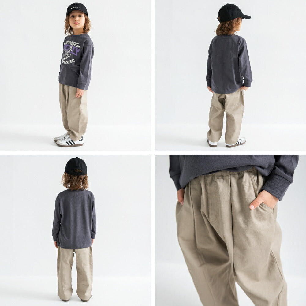 日本童裝 Branshes 寬鬆長褲 100-150cm 男童款 冬季 PANTS