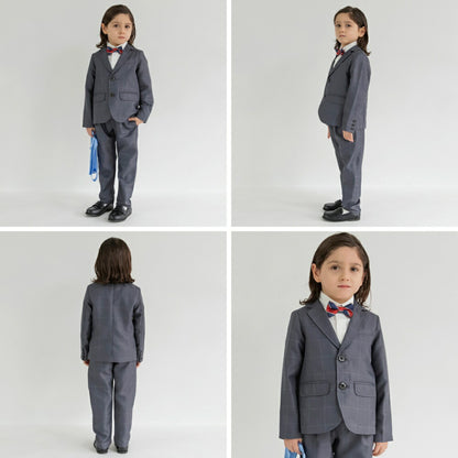 日本童裝 Branshes 西裝三件套裝 110-130cm 男童款 OUTERWEAR TOPS PANTS 面試/宴會/表演