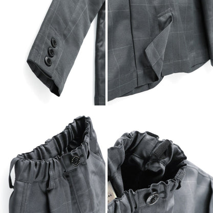 日本童裝 Branshes 西裝三件套裝 110-130cm 男童款 OUTERWEAR TOPS PANTS 面試/宴會/表演