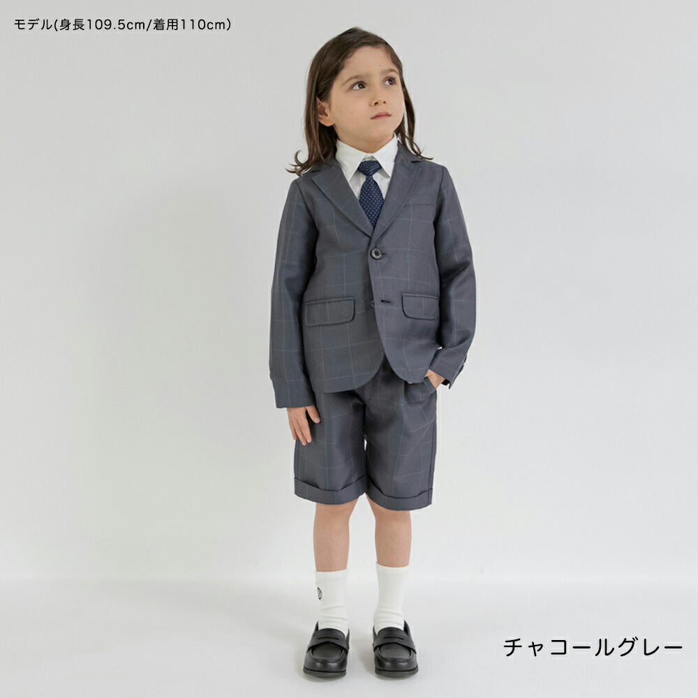 日本童裝 Branshes 西裝三件套裝 110-130cm 男童款 OUTERWEAR TOPS PANTS 面試/宴會/表演