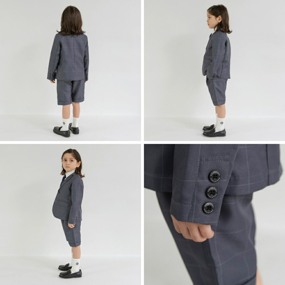 日本童裝 Branshes 西裝三件套裝 110-130cm 男童款 OUTERWEAR TOPS PANTS 面試/宴會/表演