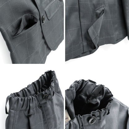 日本童裝 Branshes 西裝三件套裝 110-130cm 男童款 OUTERWEAR TOPS PANTS 面試/宴會/表演