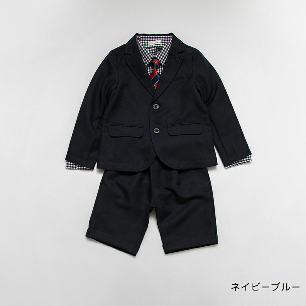 日本童裝 Branshes 西裝三件套裝 110-130cm 男童款 OUTERWEAR TOPS PANTS 面試/宴會/表演