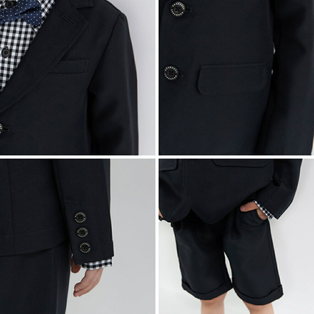 日本童裝 Branshes 西裝三件套裝 110-130cm 男童款 OUTERWEAR TOPS PANTS 面試/宴會/表演