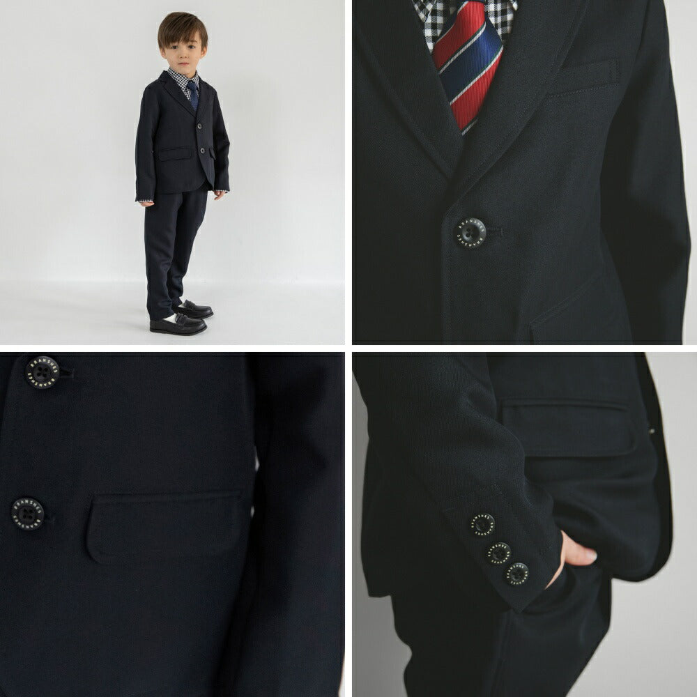 日本童裝 Branshes 西裝三件套裝 110-130cm 男童款 OUTERWEAR TOPS PANTS 面試/宴會/表演