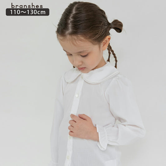 日本童裝 Branshes 襯衫 110-130cm 女童款 TOPS 面試/宴會/表演