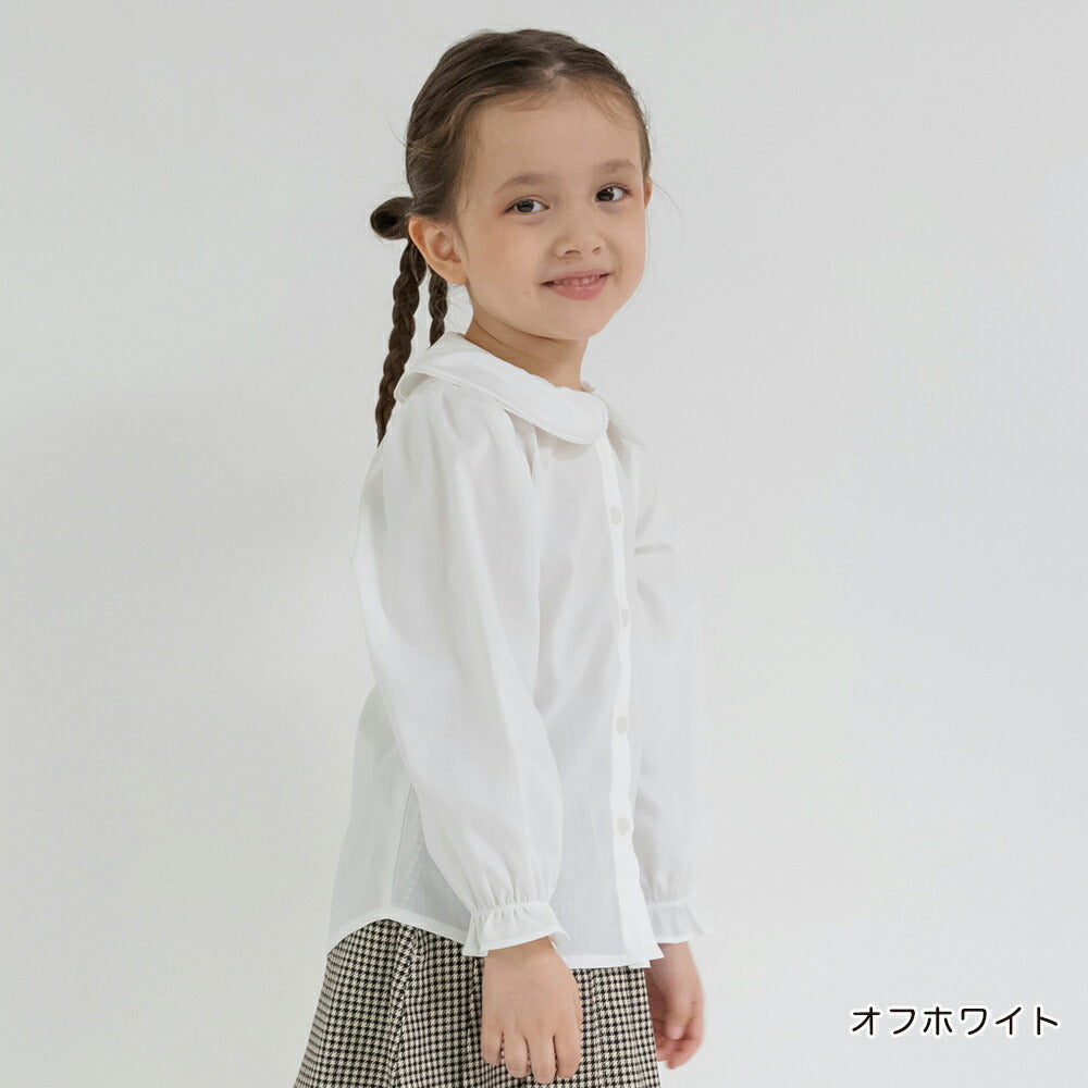 日本童裝 Branshes 襯衫 110-130cm 女童款 TOPS 面試/宴會/表演