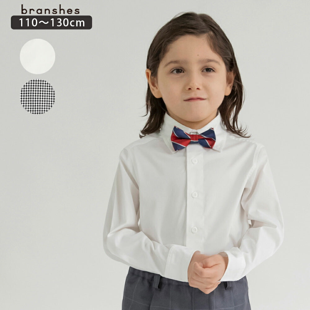 日本童裝 Branshes 襯衫 110-130cm 男童款 TOPS 面試/宴會/表演
