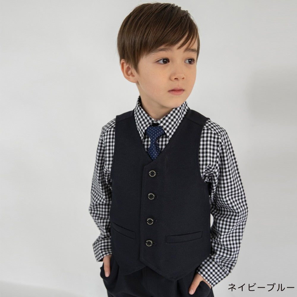 日本童裝 Branshes 背心外套 110-130cm 男童款 OUTERWEAR 面試/宴會/表演