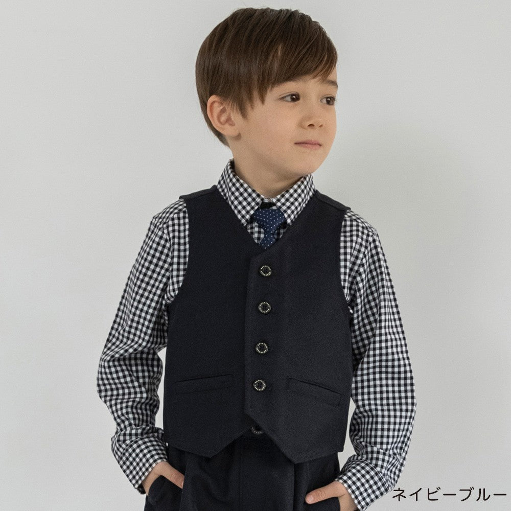 日本童裝 Branshes 背心外套 110-130cm 男童款 OUTERWEAR 面試/宴會/表演