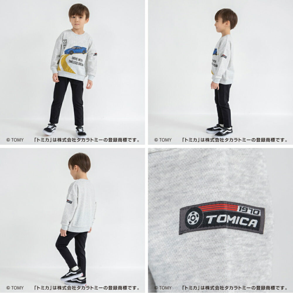 日本童裝 Branshes x TOMICA 印花衛衣 80-130cm 男童款 冬季 TOPS