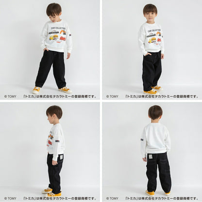 日本童裝 Branshes x TOMICA 印花衛衣 80-130cm 男童款 冬季 TOPS