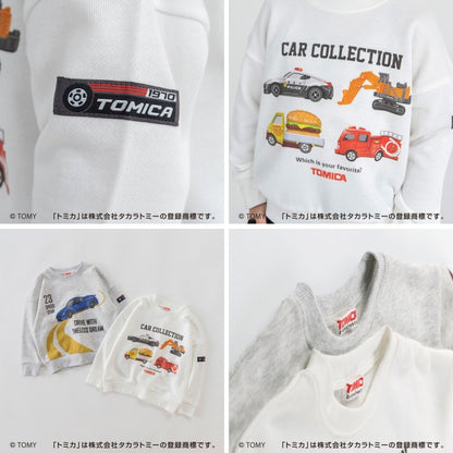 日本童裝 Branshes x TOMICA 印花衛衣 80-130cm 男童款 冬季 TOPS