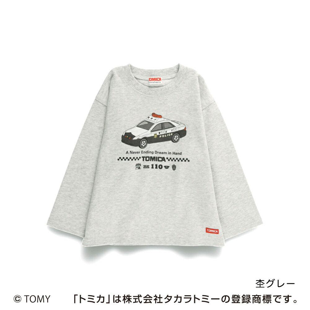 日本童裝 Branshes x TOMICA 印花衛衣 80-130cm 男童款 冬季 TOPS