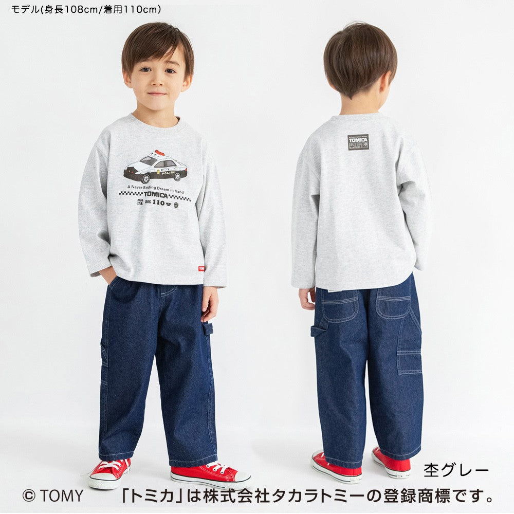 日本童裝 Branshes x TOMICA 印花衛衣 80-130cm 男童款 冬季 TOPS