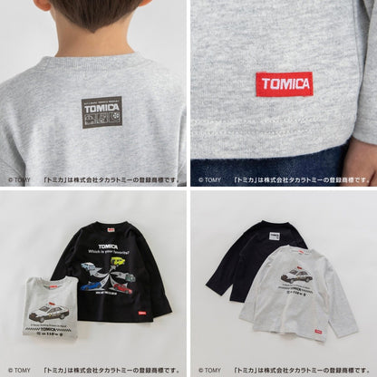 日本童裝 Branshes x TOMICA 印花衛衣 80-130cm 男童款 冬季 TOPS