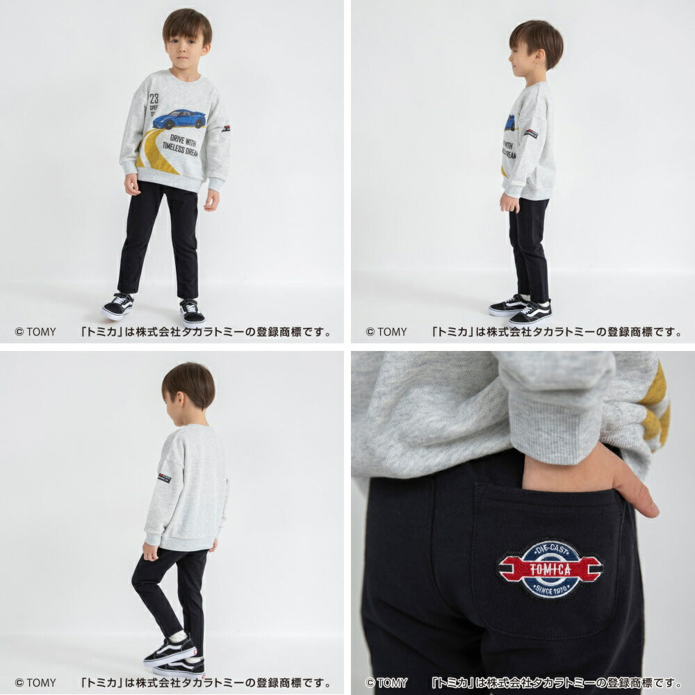 日本童裝 Branshes x TOMICA 彈力長褲 80-130cm 男童款 冬季 PANTS