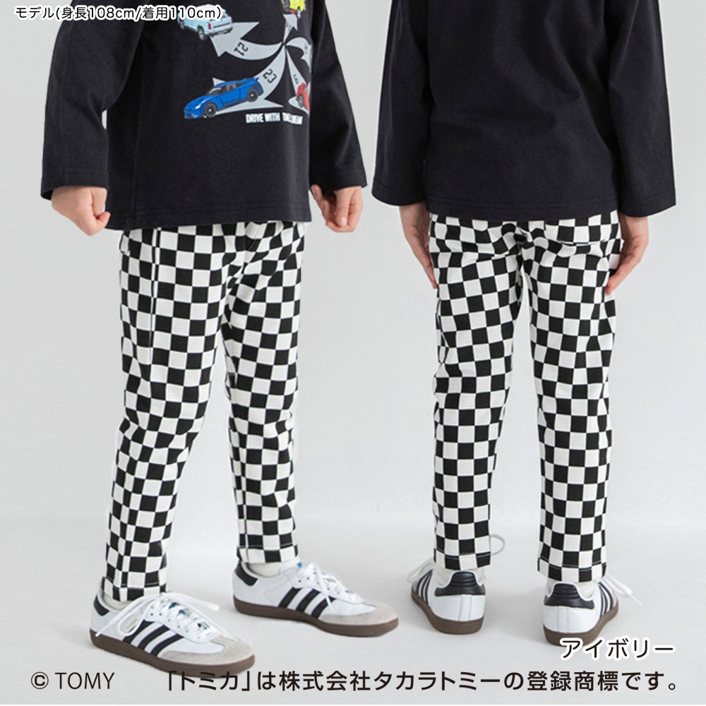 日本童裝 Branshes x TOMICA 彈力長褲 80-130cm 男童款 冬季 PANTS