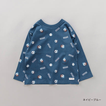 日本童裝 Branshes 印花上衣 80-130cm 男童款 冬季 TOPS