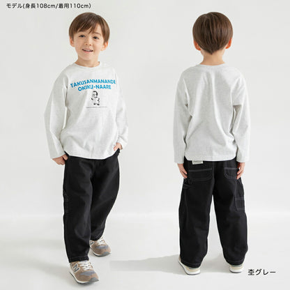 日本童裝 Branshes 印花上衣 80-130cm 男童款 冬季 TOPS