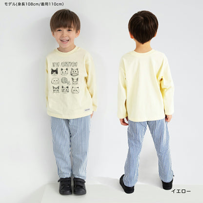 日本童裝 Branshes 印花上衣 80-130cm 男童款 冬季 TOPS