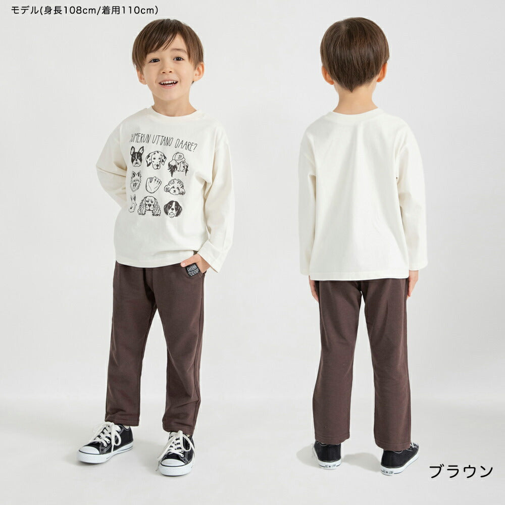 日本童裝 Branshes 休閒長褲 80-130cm 男童款 冬季 PANTS