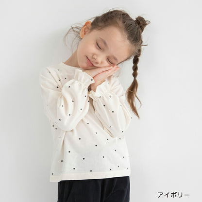 日本童裝 Branshes 長袖上衣 80-130cm 女童款 冬季 TOPS