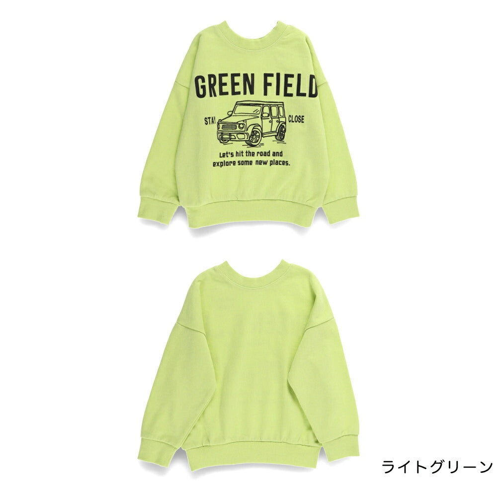 日本童裝 Branshes 印花衛衣 80-130cm 男童款 冬季 TOPS